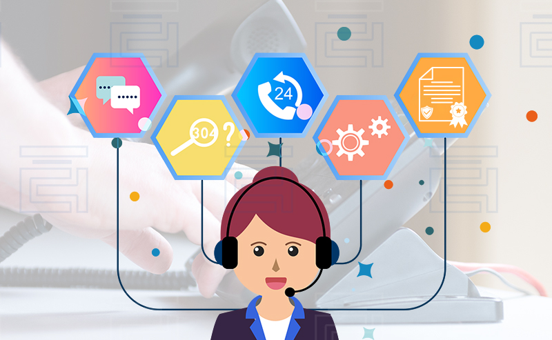 Can you use professional vocabulary to answer questions to customers