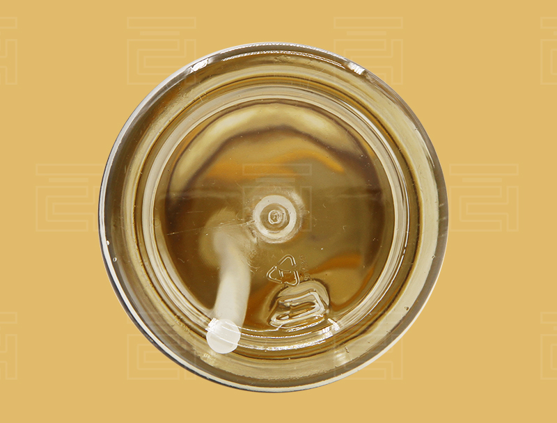 What do the numeric symbols and other symbols on the bottom of a plastic cup represent?