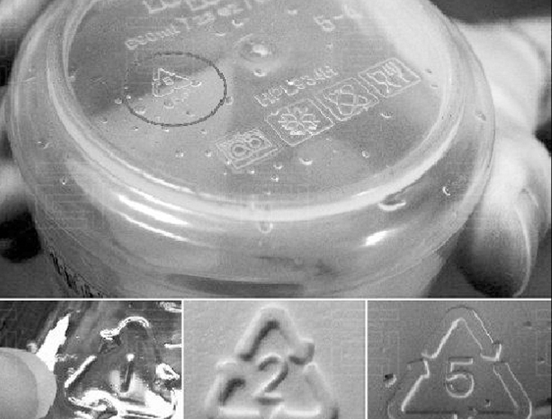 塑胶水杯出厂前水杯底部会有哪些标识?哪些标识是应该必须有的?